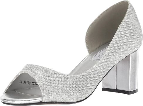 Touch Ups Women's Joy Pump, Silver Shimmer, 8.5 W US in Saudi Arabia