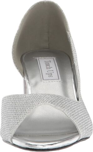 Touch Ups Women's Joy Pump, Silver Shimmer, 8.5 W US in Saudi Arabia