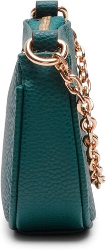 Anne Klein Mini Crossbody with Chain Swag, Emerald in Saudi Arabia