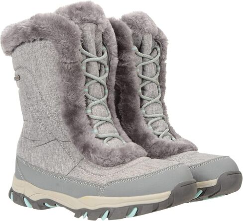 Mountain Warehouse Ohio Womens Snow Boots - Snow Proof Ladies Shoes in Kuwait