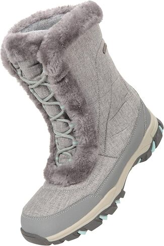 Mountain Warehouse Ohio Womens Snow Boots - Snow Proof Ladies Shoes in Kuwait