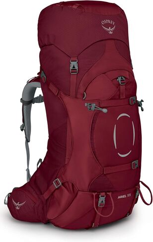 Osprey Ariel 55L Women's Backpacking Backpack, Ceramic Blue, WM/L in Saudi Arabia