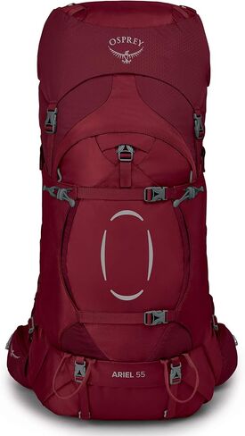 Osprey Ariel 55L Women's Backpacking Backpack, Ceramic Blue, WM/L in Saudi Arabia