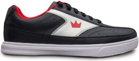 Brunswick Renegade Wht/Blk Mens Bowling Shoes in Kuwait