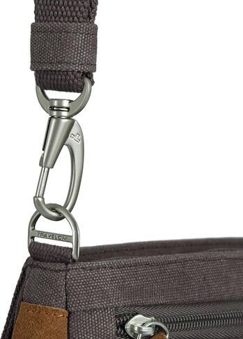 Travelon Heritage Anti-Theft Saddle Crossbody, Pewter in Kuwait