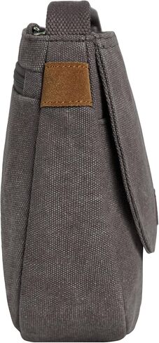 Travelon Heritage Anti-Theft Saddle Crossbody, Pewter in Kuwait