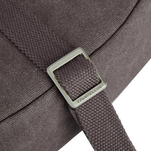 Travelon Heritage Anti-Theft Saddle Crossbody, Pewter in Kuwait