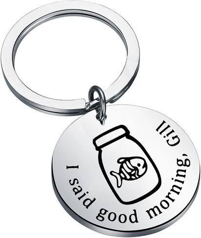What About Bob Keychain 90s Comedy Movie Fans Gift I Said Good Morning Gill in Saudi Arabia
