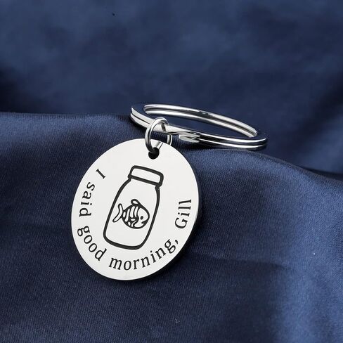 What About Bob Keychain 90s Comedy Movie Fans Gift I Said Good Morning Gill in Saudi Arabia