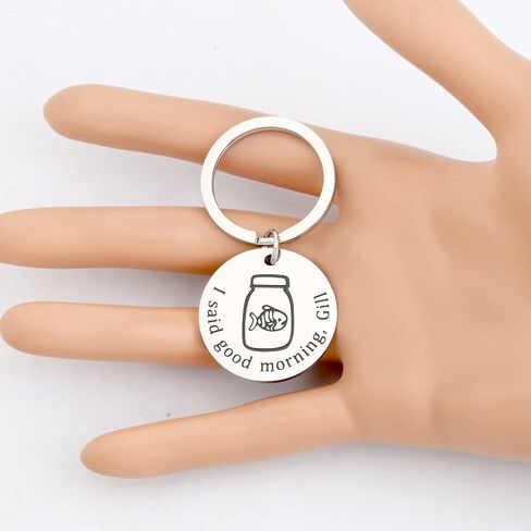 What About Bob Keychain 90s Comedy Movie Fans Gift I Said Good Morning Gill in Saudi Arabia