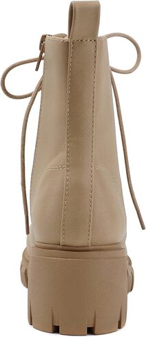 Soda TUNDRA ~ Women Lug Sole Lace up Fashion Combat Ankle Boot w/Side Zipper in Saudi Arabia