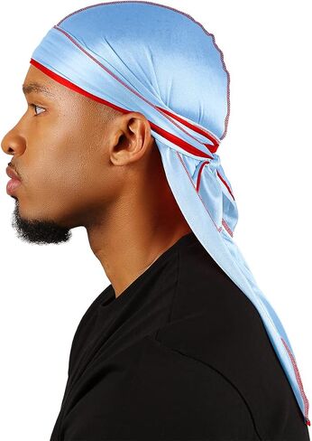 x Wavebuilder Ultra Silky Premium Designer Durag للرجال in Saudi Arabia