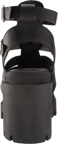 Steve Madden Womens Cosmic Faux Leather Ankle Strap Gladiator Sandals in Saudi Arabia
