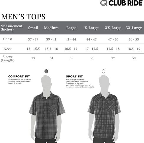 قميص كويست للرجال من Club Ride Apparel، بأكمام قصيرة لركوب الدراجات in Saudi Arabia
