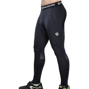 Vital Salveo-Germanium Men Compression Legging muscle support for Running and Sports Workout Tight