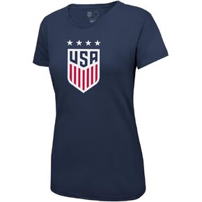 Icon Sports World Cup Soccer Womens 4 Star Short Sleeve Shirt