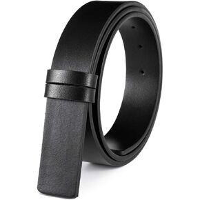 Vatee's Reversible Genuine Leather Belts without Buckle For Men Replacement Belt Strap 1.34"/1.5" Wide in Kuwait