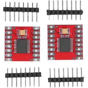Motor Drive Module, 21x21mm PCB Dual Drive Motor Module Controller Board, TB6612FNG 100KHz H Bridge Motor Driver for Dc Motor and 4 Wire Step Motor