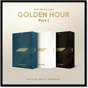 ATEEZ GOLDEN HOUR : Part.1 10th Mini Album 3 Ver Set (via DHL Express), undefined