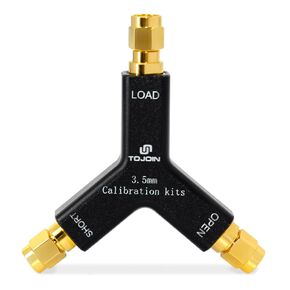 TOJOIN 3.5mm-J Calibrator CalKit with Open Standard, compatible with 85033E standard mechanical calibration kit, DC to 9 GHz, Calibration torque 0.9N/m, for Network Analyzers