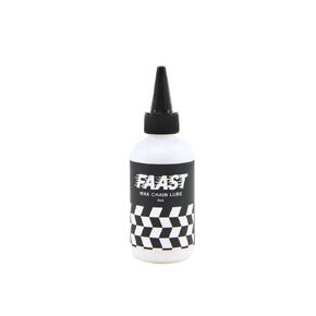 FAAST Wax Chain Lube - 4 fl oz - liquid wax emulsion chain lube for low friction on road, gravel and mountain biking.