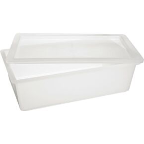 SP Bel-Art Polypropylene Instrument Tray with Cover; 11 x 6 x 3¼ in. (F16189-0000)
