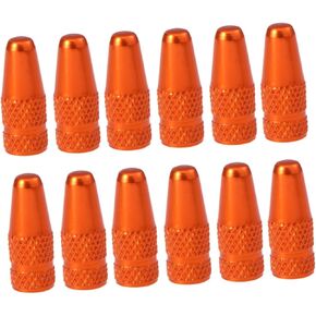 BESPORTBLE 12pcs Valve Cap Bikes Bikes Tire Valve Stem Dust Cover Vehicle Wheel Supplies Metal Valve Stem Caps Stem Air Caps Air Bike Truck Wheels Aluminum Alloy Mountain Bike French Mouth