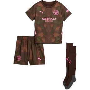 PUMA Manchester City FC Little Kids 2024/25 Soccer Goalkeeper Mini Kit