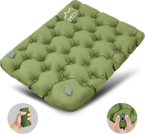 ONTYZZ Inflatable Seat Cushion Lightweight Stadium Seat Pad Travel Air Seat Cushion for Hiking Office Airplane Stadium Car in Saudi Arabia