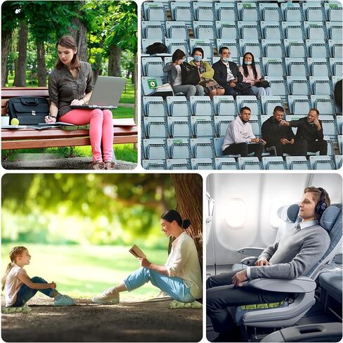 ONTYZZ Inflatable Seat Cushion Lightweight Stadium Seat Pad Travel Air Seat Cushion for Hiking Office Airplane Stadium Car in Saudi Arabia