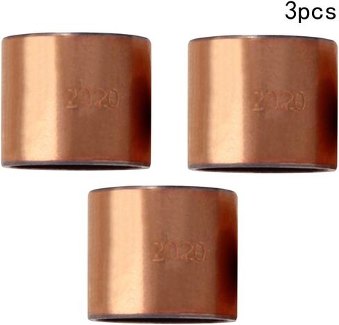 Othmro 3 pcs Oilless Bushing Sleeve Bearing 0.78"Bore x0.9"OD x0.78" Length Plain Bearings Wrapped Oilless Bushings in Saudi Arabia
