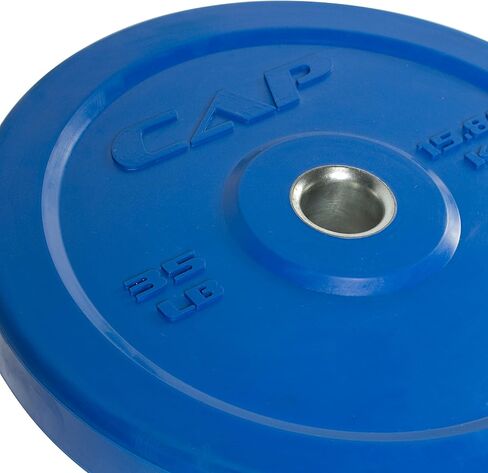 CAP Barbell Olympic 2-Inch Rubber Bumper Plate, Single in Saudi Arabia