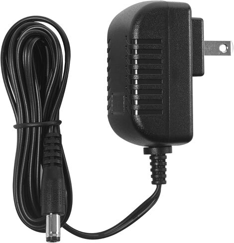 Security-01 UL Listed DC 9V 1000mA 1A Power Supply Adapter Center Negative, for Boss 9V PSA Adapter Guitar Pedal,Zoom Effects Pedals,Casio Keyboard,6.8FT in Saudi Arabia