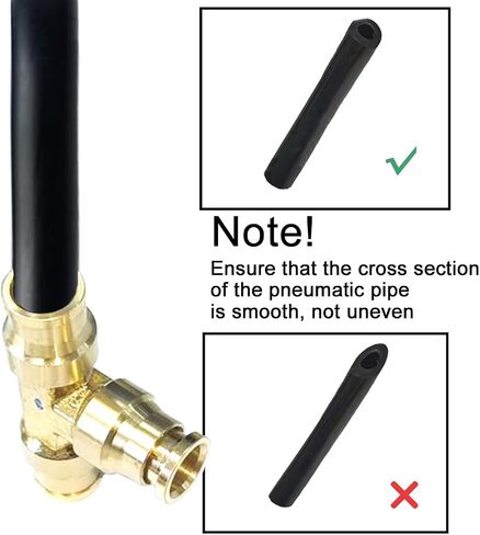 Push to Connect Fittings 1/2 Inch Tube OD Pneumatic Fittings DOT Air Fittings Air Line Fittings Air Hose Fittings Air Compressor Quick Connect Fittings Brake Line Fittings 5pcs in Saudi Arabia