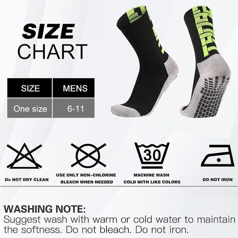 1 Pair Mens Grip Soccer Socks, 1 Pair Shin Sleeves with 1 Pack Shin Guards, Professional Soccer Football Game Set 3 Pcs (Black) in Saudi Arabia