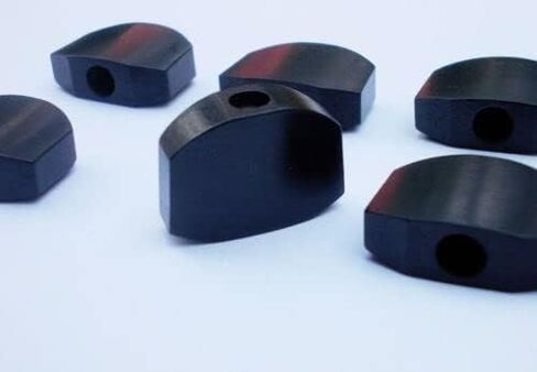 Guitar Tuning Pegs Tuners Machine heads Tuner Buttons Ebony Wood Square model 6 Pcs in Saudi Arabia
