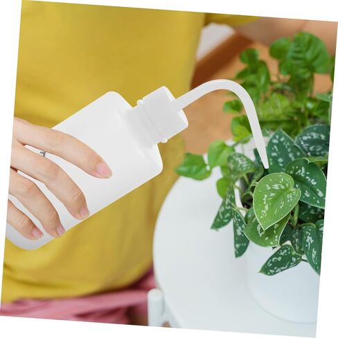 Incense Spoon 4pcs Eyelash Elbow Bottle Multi-function Plastic Bottles Eyelashes Cleaning Bottles Wash Bottle White Indoor Auxiliary Eyelashes Washing Bottle Eyelash Cleaning Tool in Saudi Arabia