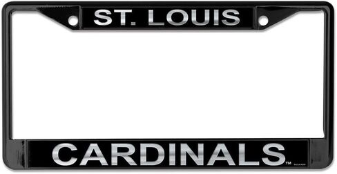 St. Louis Cardinals Laser Black License Plate Frame in Saudi Arabia