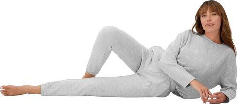 بلوفر Hanes Originals Comfywear French Terry، سويت شيرت قصير بياقة دائرية للنساء in Saudi Arabia