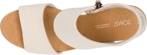 TOMS Women's Majorca Platform Sandal, Textile Upper in Saudi Arabia