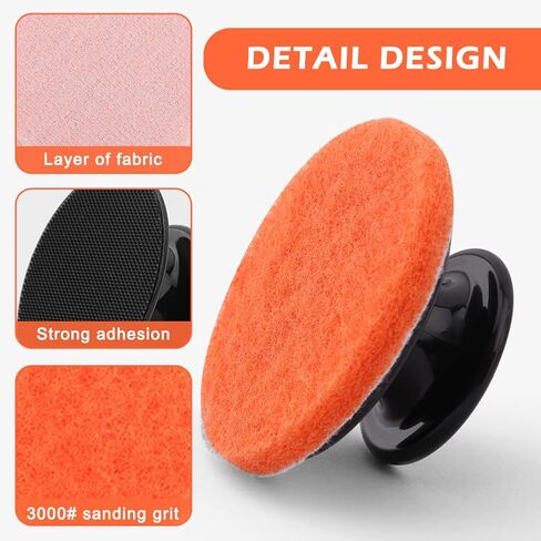 Griddle Cleaning Kit for Blackstone,7 Scrubber Pads and 1 Handle,Flat Top Grill Cleaning Kit,Heavy Duty Non-Scratch Scouring Pads for Kitchen - Easy to Remov-e Stain in Saudi Arabia