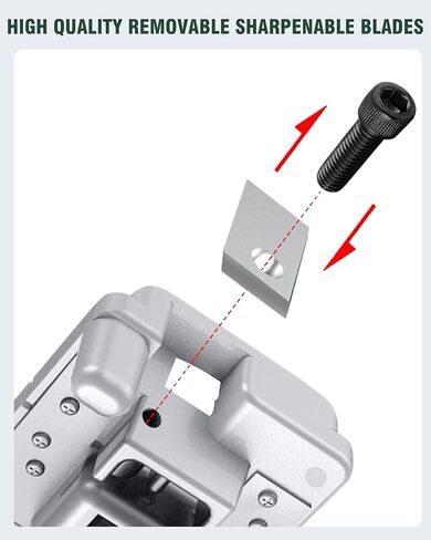 أداة إزالة الأزيز للأنابيب البلاستيكية، مخرطة الأنابيب البلاستيكية الاحترافية لإزالة نتوءات ستة أحجام من الأنابيب: 1 1/4 بوصة - 4 بوصة أداة مخرطة الأنابيب الفعالة لمخرطة الأنابيب البلاستيكية مع أداة شطب PVC ذات شفرة حادة in Kuwait