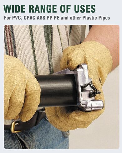 أداة إزالة الأزيز للأنابيب البلاستيكية، مخرطة الأنابيب البلاستيكية الاحترافية لإزالة نتوءات ستة أحجام من الأنابيب: 1 1/4 بوصة - 4 بوصة أداة مخرطة الأنابيب الفعالة لمخرطة الأنابيب البلاستيكية مع أداة شطب PVC ذات شفرة حادة in Kuwait