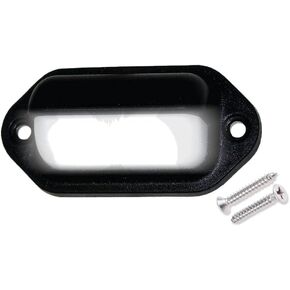 T-H Marine LED Courtesy Companion Way Light - Bright Lights Offer Enhanced Night Vision for Boat Interior, Deck, or Cockpit - Multi-Purpose Use and Low Power Draw - Black/White