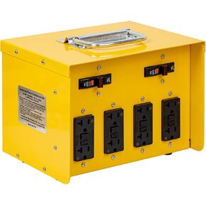 30A Power Distribution Box, 8 Outlet GFCI Spider Box Electrical, ETL Listed, Circuit Breaker:20A 125V, Power Distribution for Emergency in Saudi Arabia