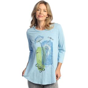 Jess & Jane Mineral Washed A-Line Tunic - M106