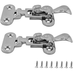 Stainless Steel 316 Heavy Duty Anti-Rattle Lockable Hold Down CLAMP Latch Locker Hatch Hardwaremarine latches Catches with Fasteners