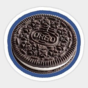 Oreo Sticker Graphic - Sticker Decal