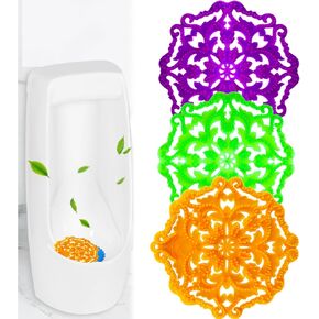 Urinal Screens Deodorizer 18 Pack, Fresh Scented Urinal Screen, Urinal Deodorizer, Anti Splash Scented Urinal Cakes for Home, School, Mall Restrooms in Kuwait