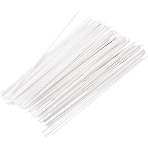 30 Pcs 30cm Reed Diffuser Sticks Fiber Rattan Wood Sticks Fragrance Oil Diffuser Reeds Aromatherapy Replacement Refill Sticks for Home Office Black